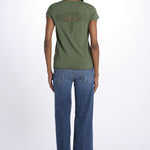 STORY CL tshirt scollo v JWTS02786 CORIANDER zadig & voltaire 
