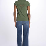 STORY CL tshirt scollo v JWTS02786 CORIANDER zadig & voltaire 