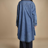 cappotto in denim MARY MEDIUMWASH true avenue 