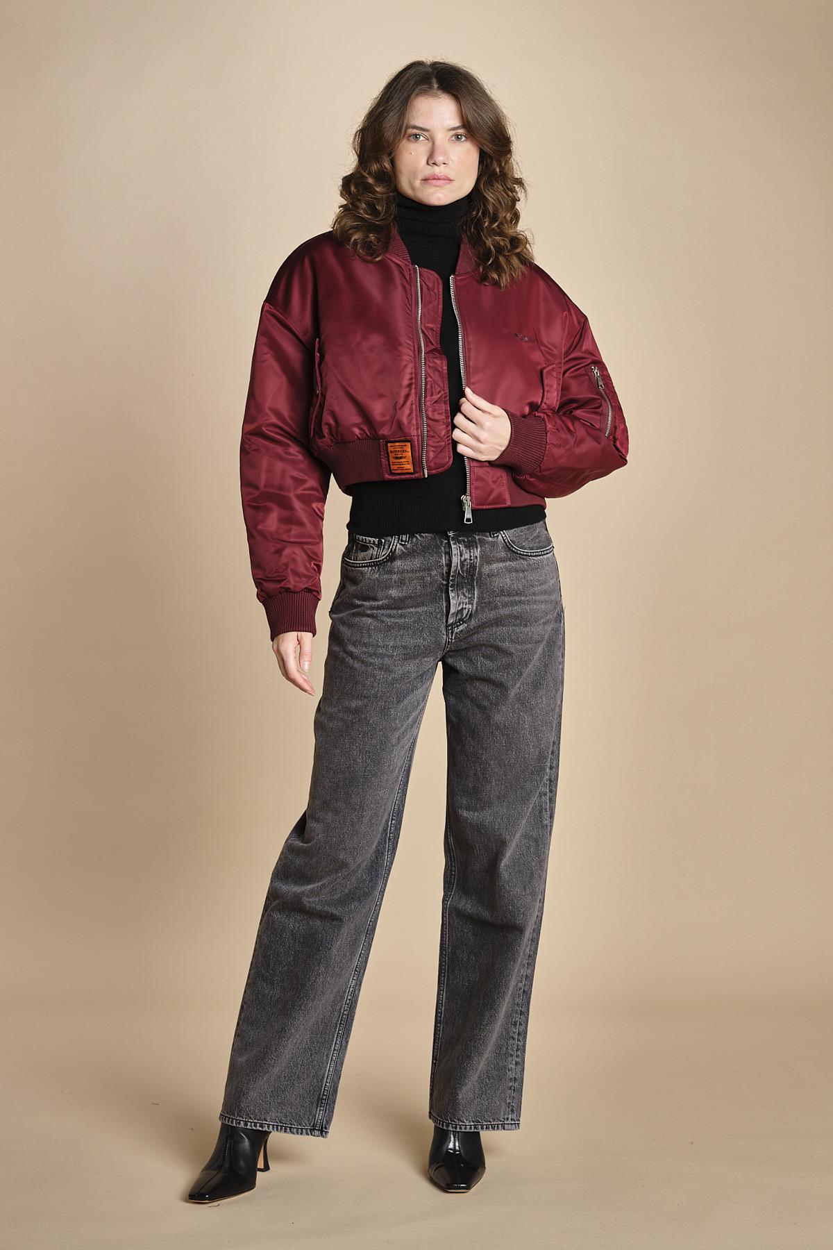 bomber corto BMMAN202F5 BURGUNDY bombers original 