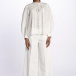 Camicia m/l pizzo CALIN BLANC001 vanessa bruno 