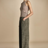 pantalone in velluto cropped ZELDA SILT true avenue 
