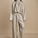 CARRACCI top in seta con zip CARRACCI STONE sofie d'hoore 