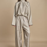 CARRACCI top in seta con zip CARRACCI STONE sofie d'hoore 