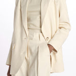 Blazer misto lino IO119055 WH014 ivy oak 