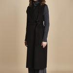 gilet double CLARISSA IO111126 BK999 ivy oak 