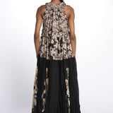 Abito s/m fiori Maxi Hippydress Sleeveless MHS FF4 BFF4 yvonne s. 