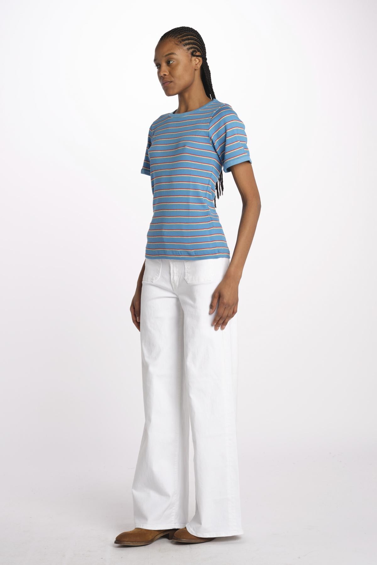 T-shirt costine righine MAGIC DOMES NAVY howlin' 