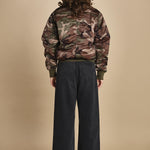 bomber unisex in nylon camouflage 756111C MA-408 CAMO alpha 