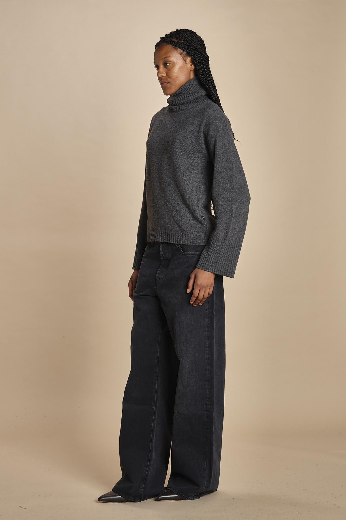 dolcevita con manica a campana by milaura. d2500895 871 GRIGIO B milaura 