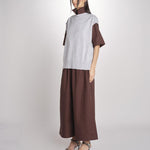 gillet over MISTLE LIGHT GREY sofie d'hoore 