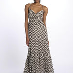 S25022BLACKANDWHITE sundress