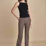 pantalone diritto stretch TARIFA  JF009416 MUSHROOM 2202 joseph 