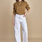 CINEMA camicia con automatici BECH605 MOCHA hartford 