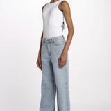 FLORA denim large fl 18 l by fam. FLORA BLUE fam 