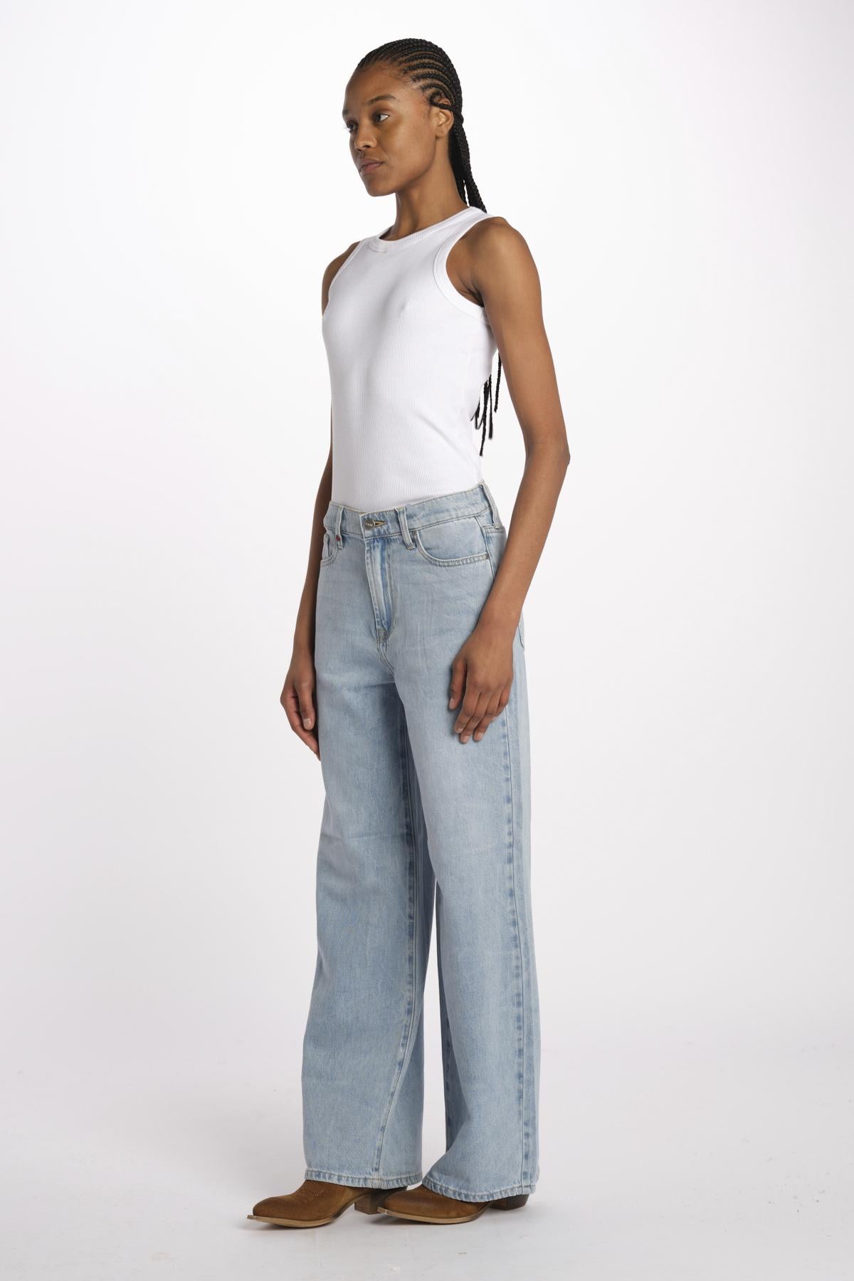 FLORA denim large fl 18 l by fam. FLORA BLUE fam 