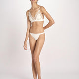 slip in satin ROOM SERVICE L1001025 OFF WHITE 180 love stories 