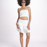 minigonna balze PANOLIBL BLANC laraethnics 