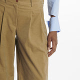  JDPF23PA39476970KATHERINEPANT4 TAN VELVET jejia 