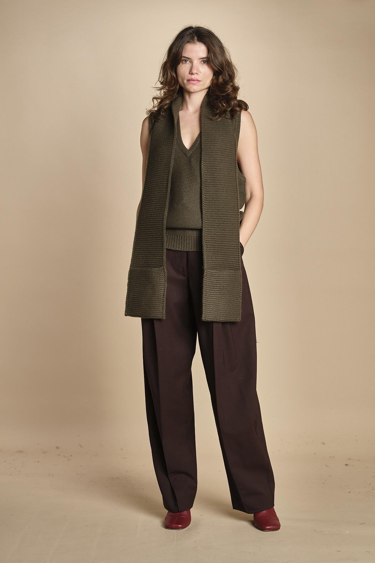 gilet over links MIL55 25506 MILITARE milaura 