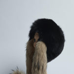 volpe orecchie pompom DPF105 COLBACCO NERO danielapi 