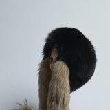 volpe orecchie pompom DPF105 COLBACCO NERO danielapi 