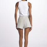 Shorts spugna righine SAFE SHORTS BIANCO howlin' 