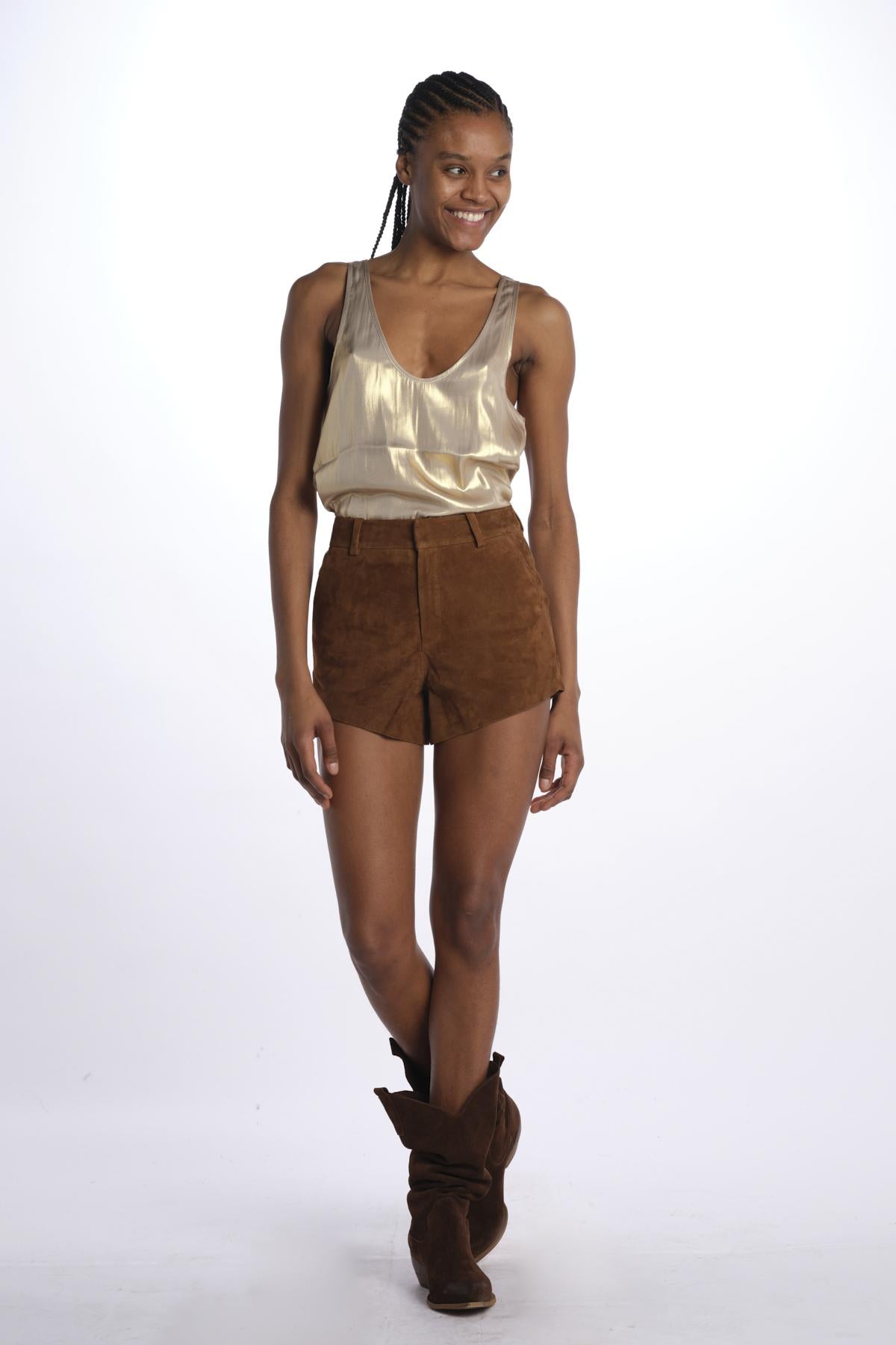 Siddy suede RWBS01028 COGNAC zadig & voltaire 