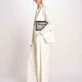 cluth in coccodrillo CLUTCH MORO milaura 