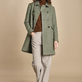 cappottino doppiopetto a quadretti 0757 40373 aspesi 