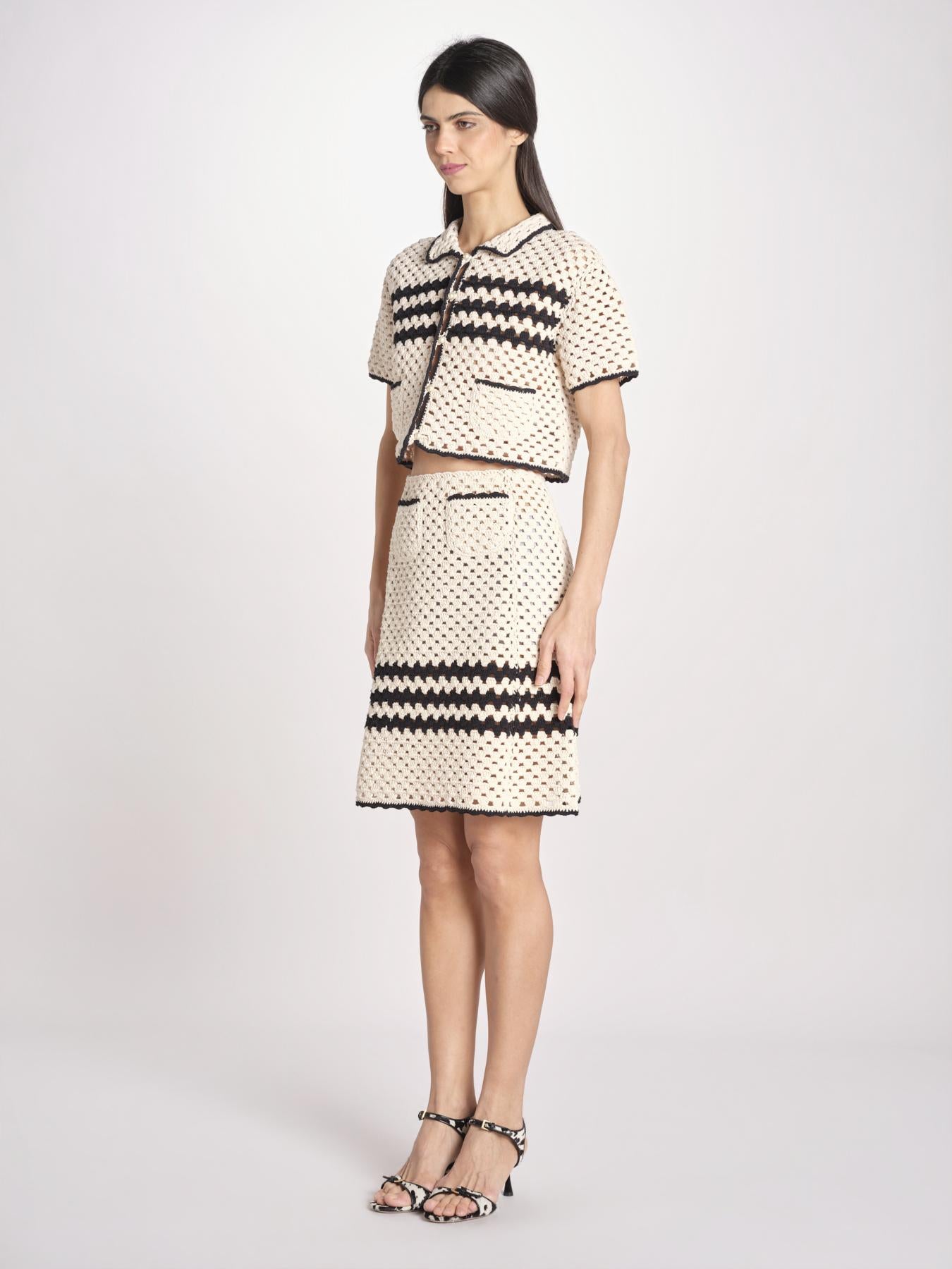 gonna in crochet AC03-9523-1259 PANNA n21 