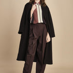 camicia con collo a pannelli BL_3261T BROWN bodice 