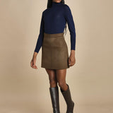 minigonna JUNA 1HVA25-V07112 MILITARE vanessa bruno 