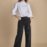 camicia con plastron GRANDETANTE WHIRE laurence bras 