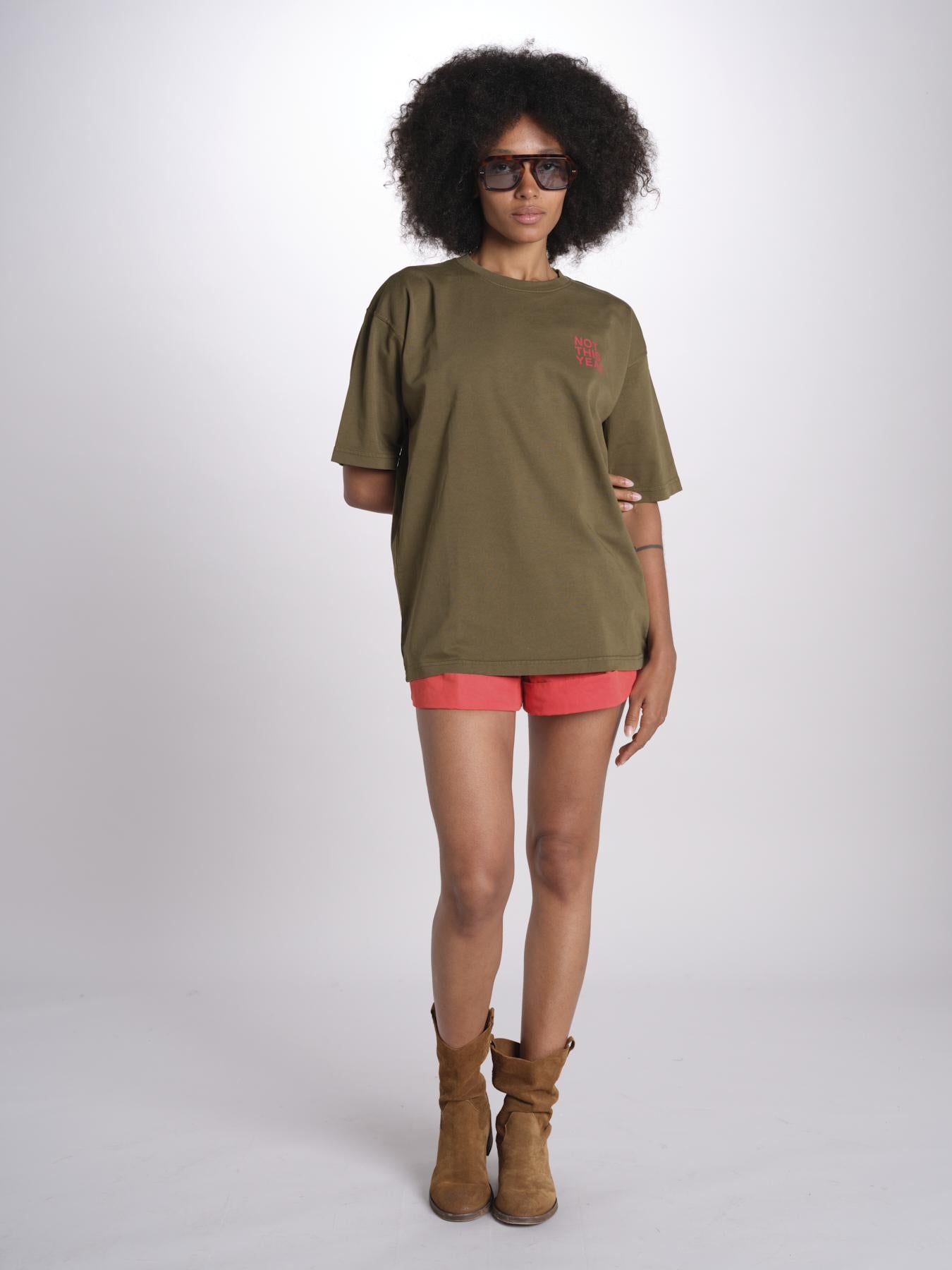 t-shirt not this year Z434 85260 VERDE aspesi 