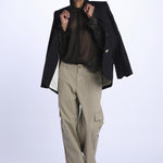 TANDY camicia nera a pois oro WWSH00582 NERO ORO zadig & voltaire 