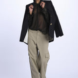 TANDY camicia nera a pois oro WWSH00582 NERO ORO zadig & voltaire 