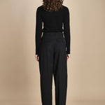 pantalone largo stretto sul fondo CARA TLW03116W0206ABTPB BLACK T0002 the latest 