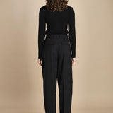 pantalone largo stretto sul fondo CARA TLW03116W0206ABTPB BLACK T0002 the latest 