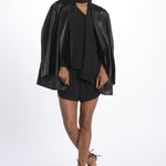 Shorts con coulisse 40810-412 NERO federica tosi 