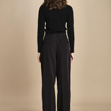 pantalone pinces bistretch AXEL  TLWC3104J0094ABTPB BLACK T00002 the latest 