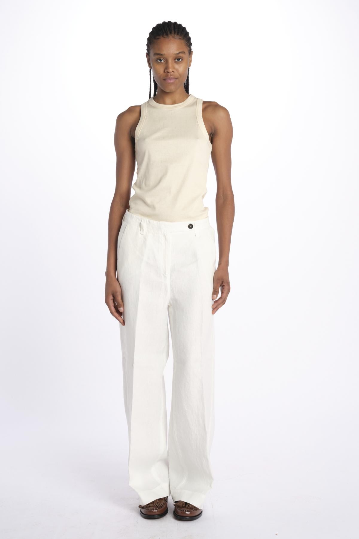 Pantalone LAMIA lino M27DOLAMIA-T3240 U108 massimo alba 