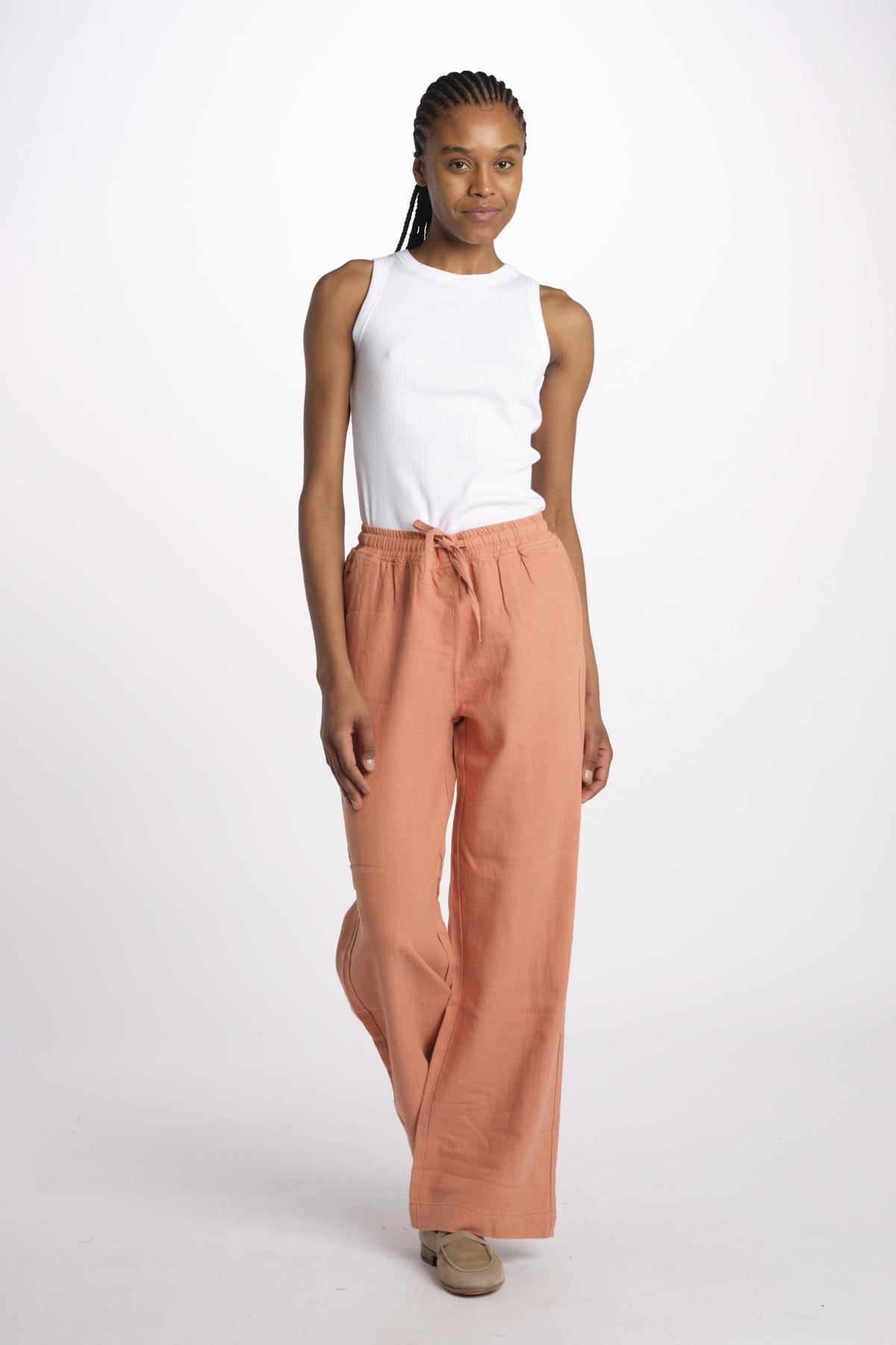 FRANCINE PANTALONE COULISSE LL 99 W by fam. FRANCINE SAND fam 