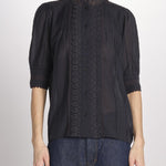 Camicia con ricami ARSENENO 2HVA27-V09783 NOIR vanessa bruno 