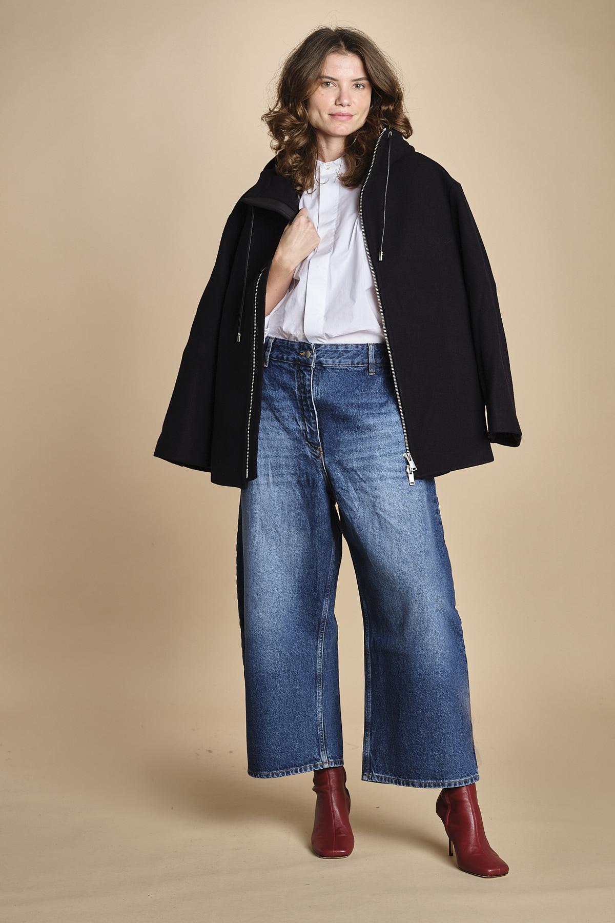 denim over CHALCO SNW WORNVWASH INDIGO studio nicholson 
