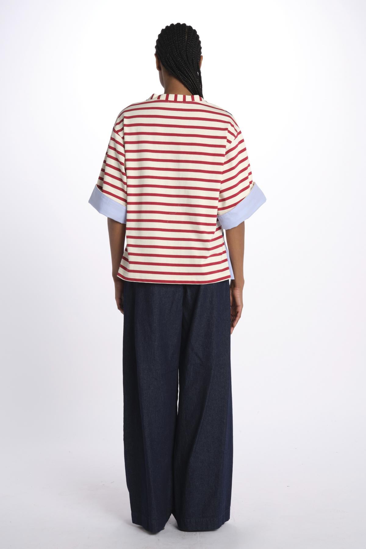 T-shirt righe JEJIA T-SHIRT REDROYAL jejia 