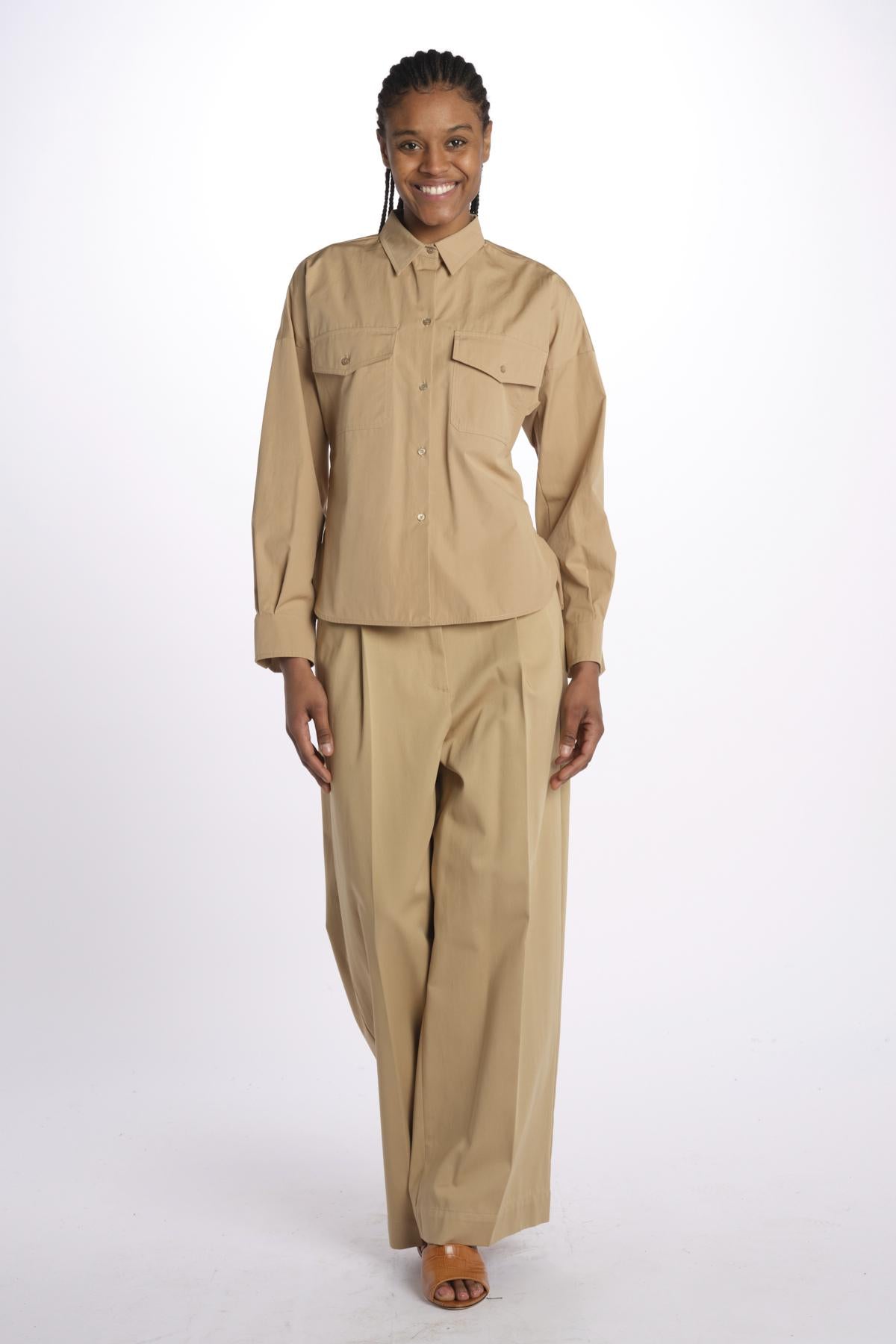 Pantalone lungo NEBBIE 2515131121600 001BEIGE weekend maxmara 