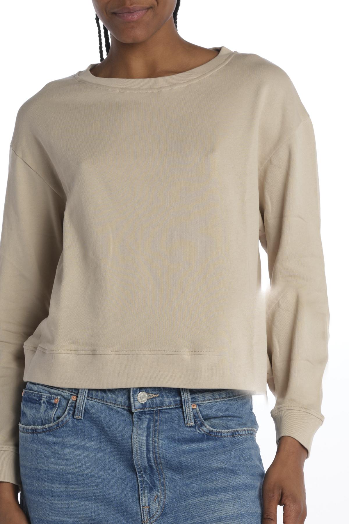 T-shirt felpa m/l WSW02 FEATHER GREY merz b 