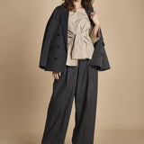 camicia con nodo LS FRONT 21741LCE KHAKI KH250 phillip lim 