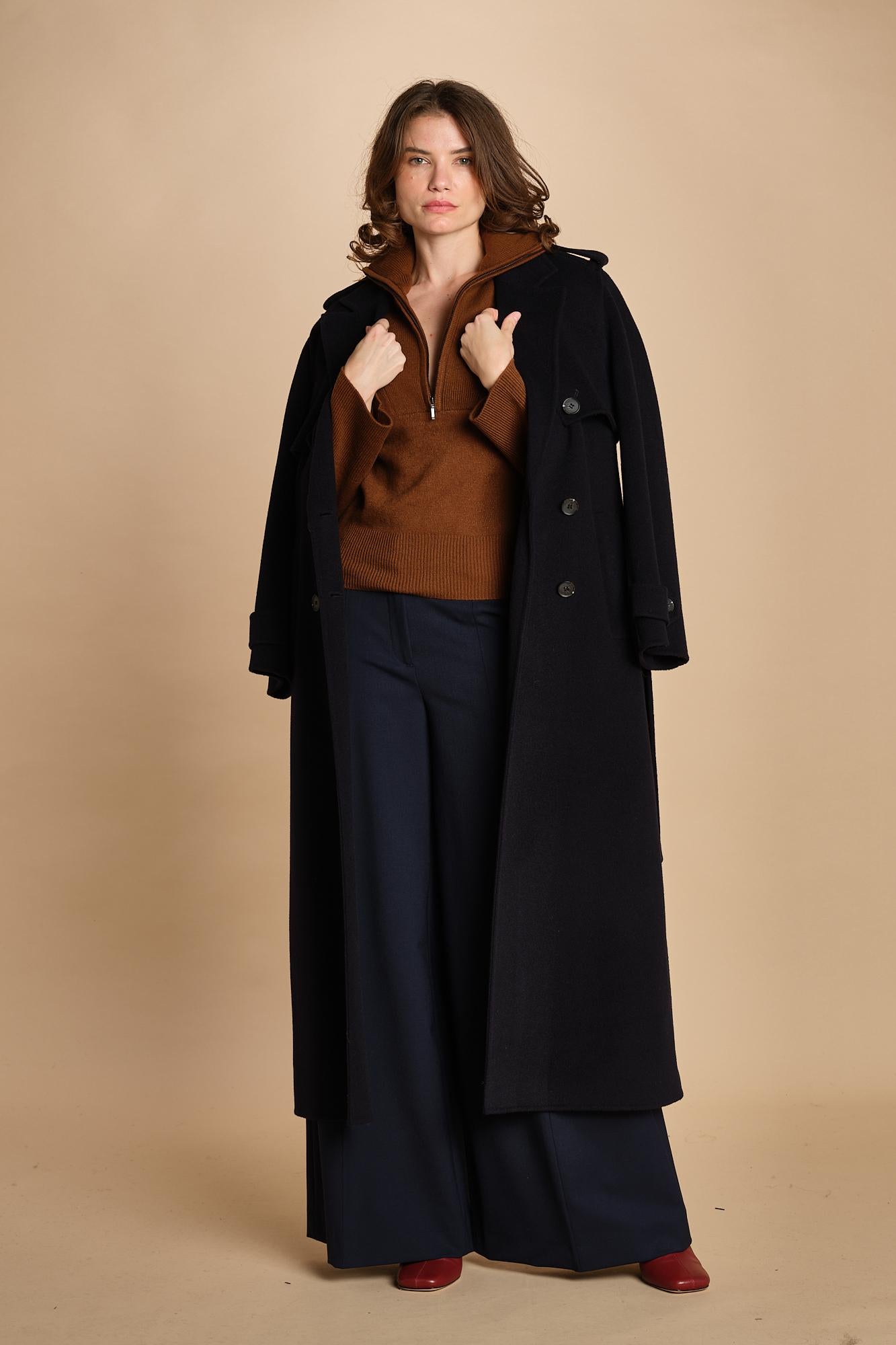 maglia mezza zip MIL14 25383 SYRUP milaura 